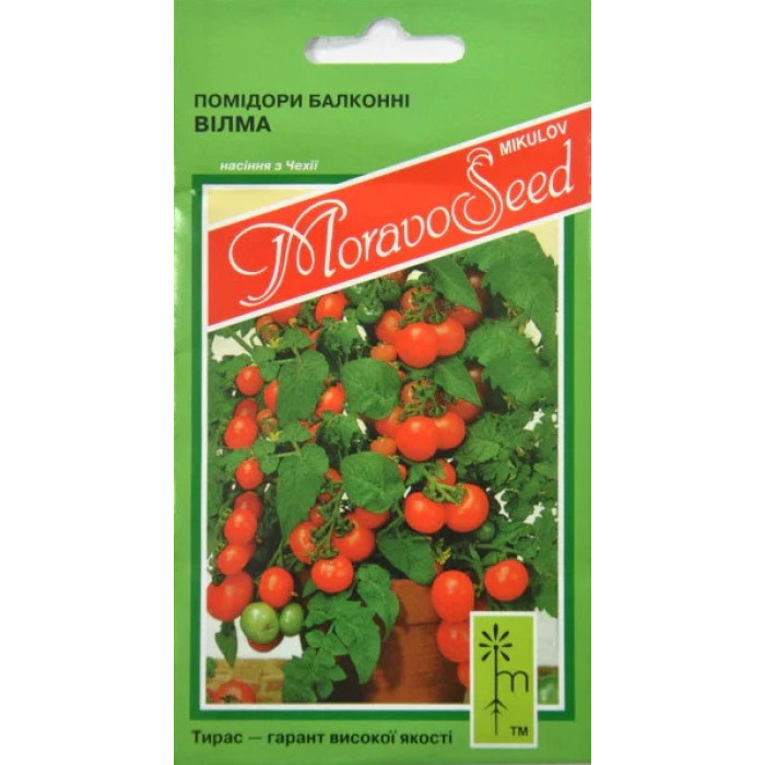 Насіння Томат низькорослий Вілма 0,1 г Тирас Moravo Seed
