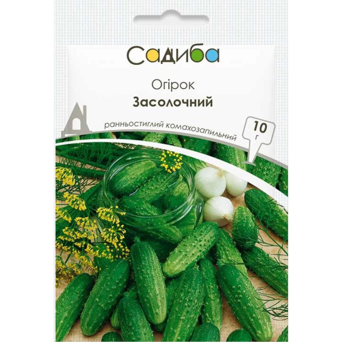 Насіння Огірок Засолочний 10 г Садиба
