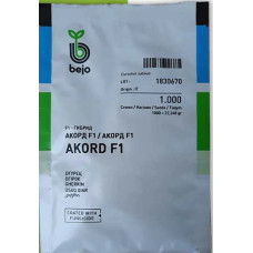 Насіння Огірок Акорд F1 Голландія Bejo Zaden 1000 шт