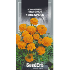 Насіння Чорнобривці низькорослі Купід Оранж 0,5 г Seedera