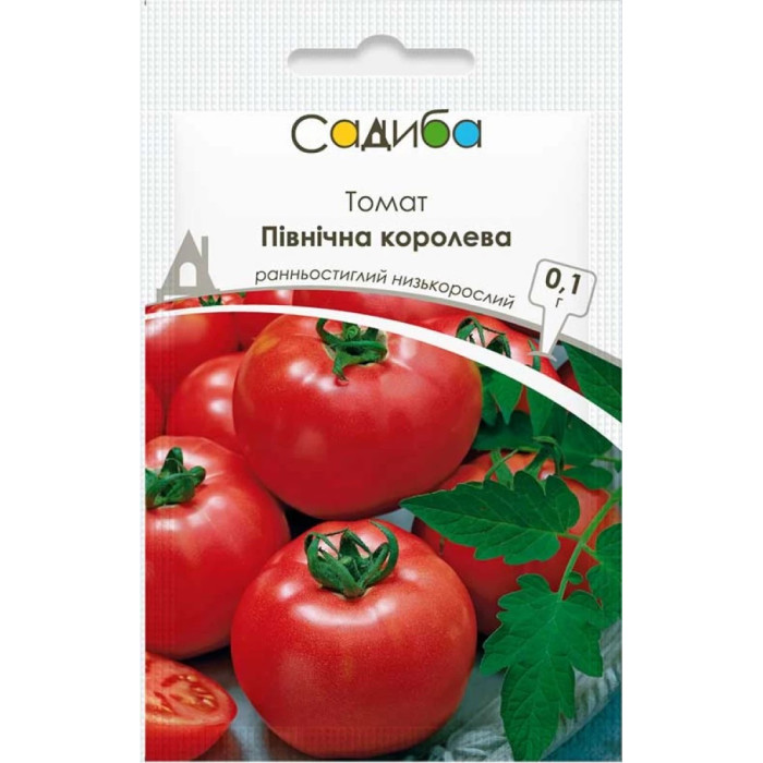 Насіння Томат низькорослий Північна королева 0,1 г Садиба
