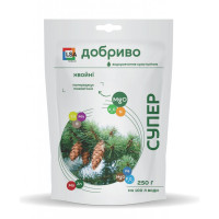 Супер Добриво, Хвойні, 250 г, Сімейний сад