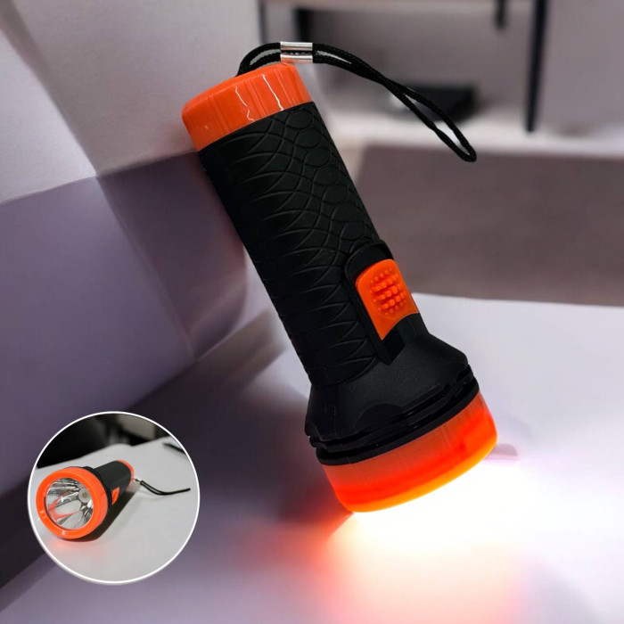 Ліхтарик LED кишеньковий 11 см на 2-х батарейках, SOOYA