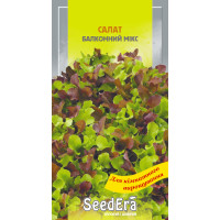 Насіння Салат листовий Балконний мікс суміш 1 г Seedera