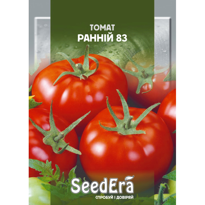 Насіння Томат низькорослий Ранній 83, 0,1 г, Seedera