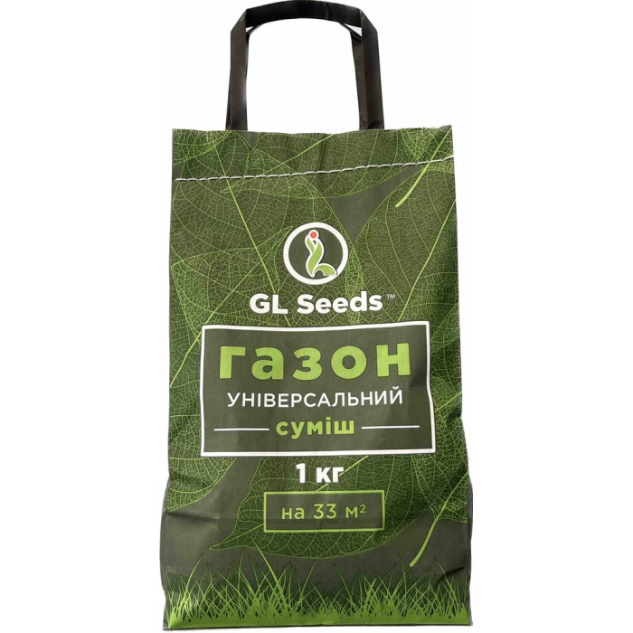Газонна трава GL Seeds Газон Універсальний суміш 1 кг