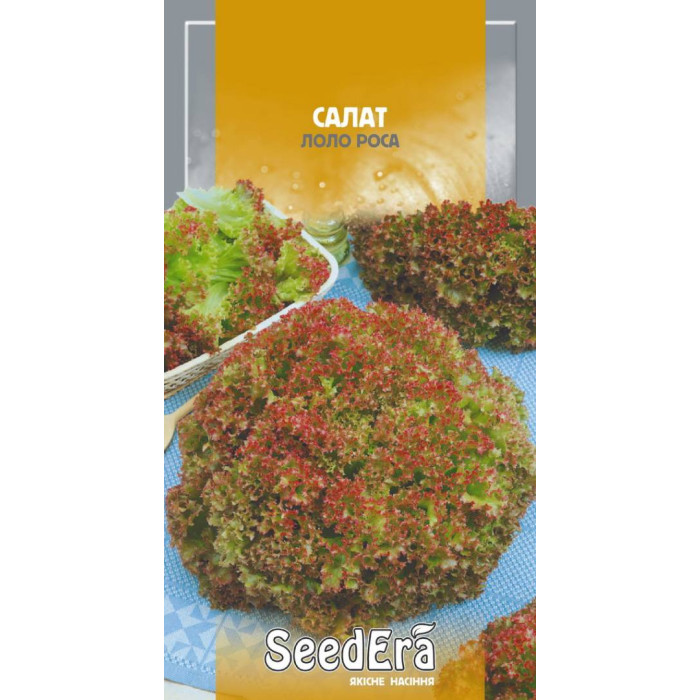 Насіння Салат листовий Лоло Роса 10 г Seedera