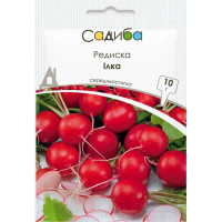 Насіння Редиска Ілка, 10 г, Садиба
