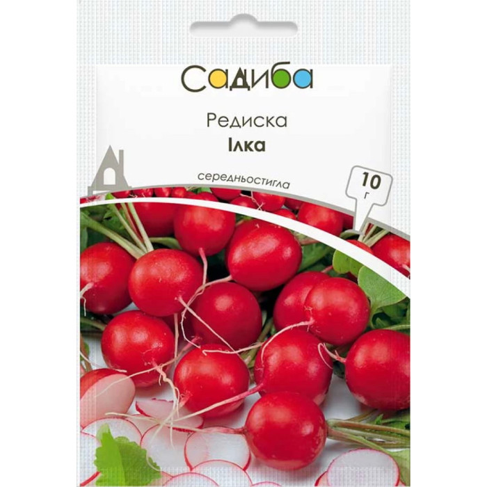 Насіння Редиска Ілка 10 г Садиба