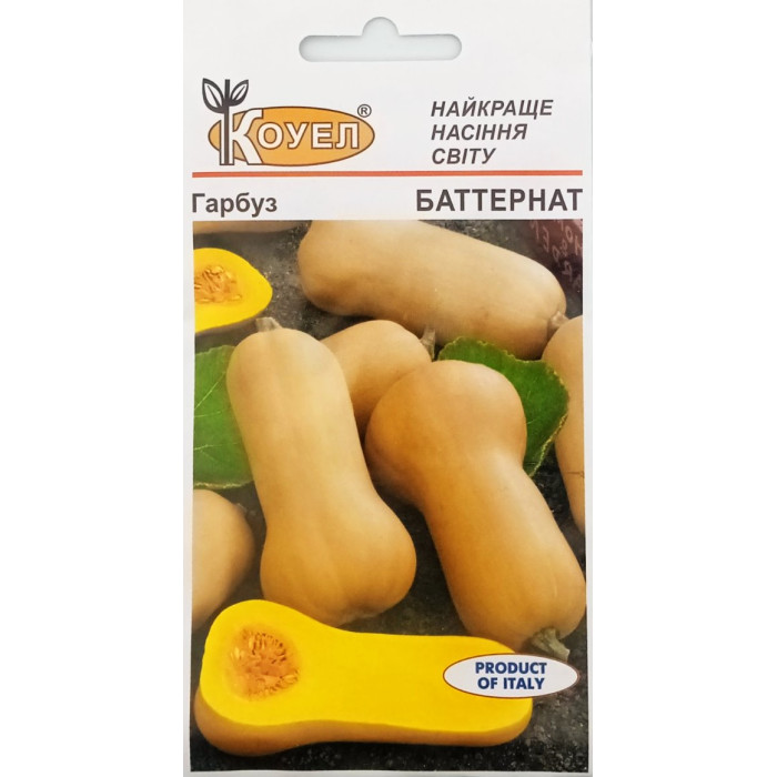 Насіння Гарбуз Баттернат, 2 г, Коуел