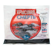 Родентецид, Смерть щурам №2, від щурів та мишей, тістова приманка, 200 г, Ital Tiger