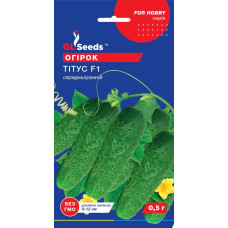 Насіння Огiрок Тітус F1 0,5 г GL Seeds
