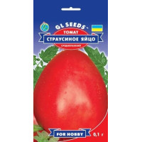 Насіння Томат низькорослий Страусине яйце, 0,1 г, GL Seeds