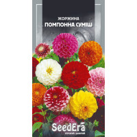 Насіння Жоржина мінлива Помпонна суміш 0,5 г Seedera