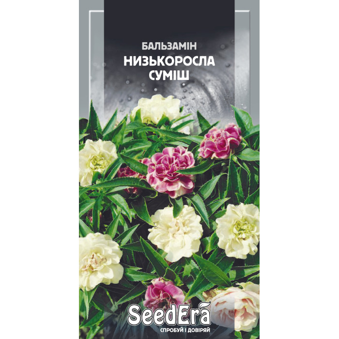 Насіння Бальзамін садовий Низькоросла суміш 0,5 г Seedera