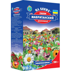 Газонна трава GL Seeds Газон Мавританський суміш квітуча 200 г