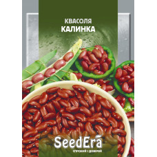 Насіння Квасоля зернова Калинка кущова червона, 20 г, Seedera
