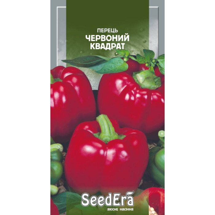 Насіння Перець солодкий Червоний Квадрат 0,2 г Seedera
